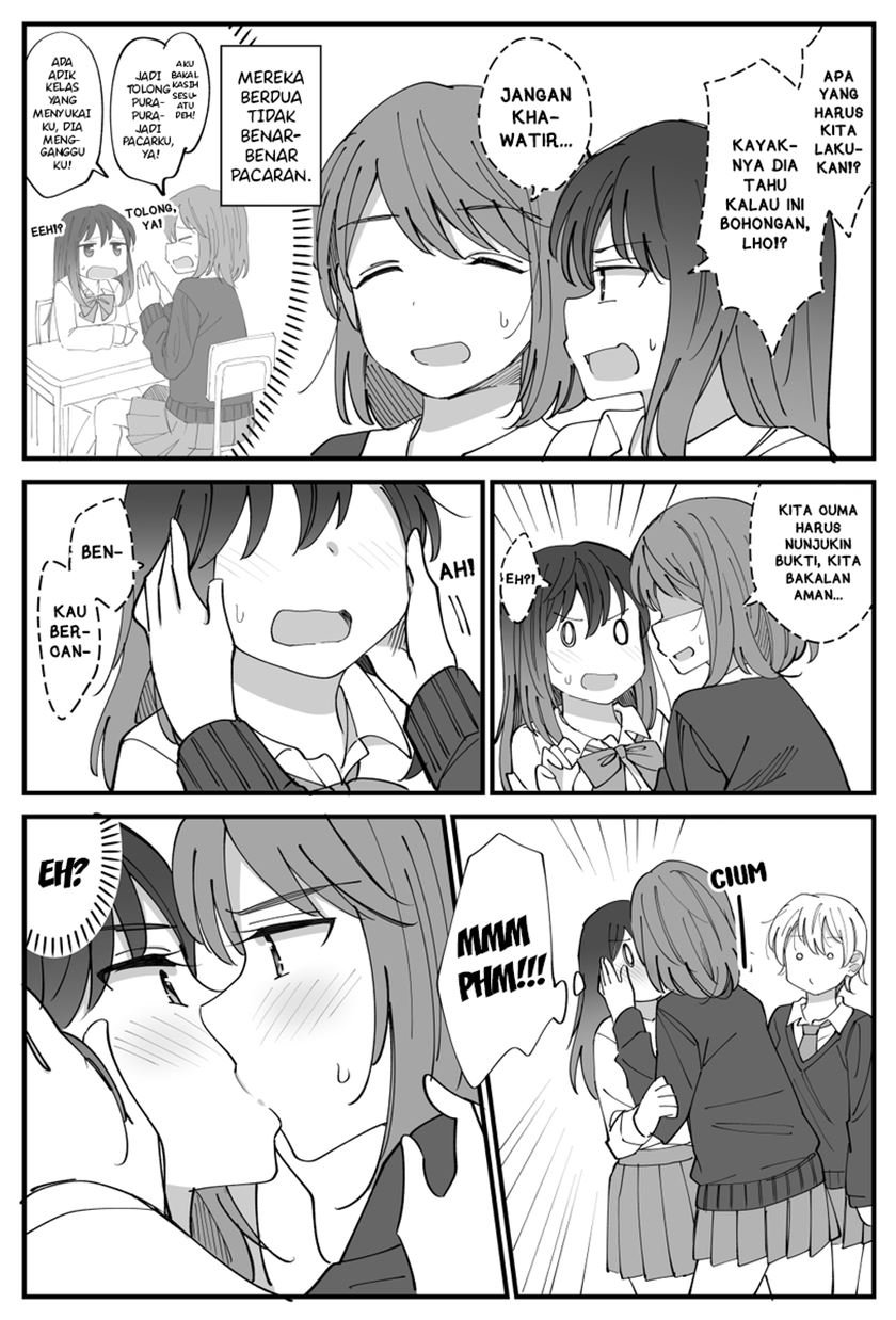 Hontou wa Tsukiatte Nai Onnanoko no Yuri Chapter 0