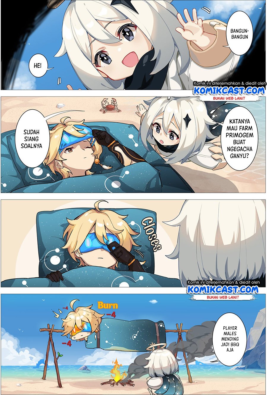 Genshin Impact 4-koma Chapter 1