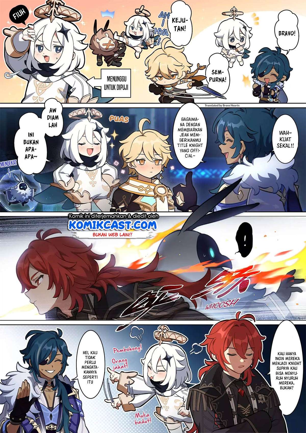 Genshin Impact 4-koma Chapter 14