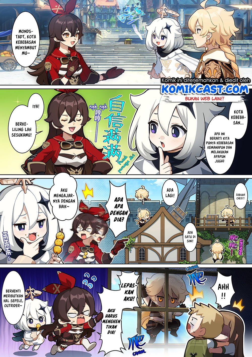 Genshin Impact 4-koma Chapter 6