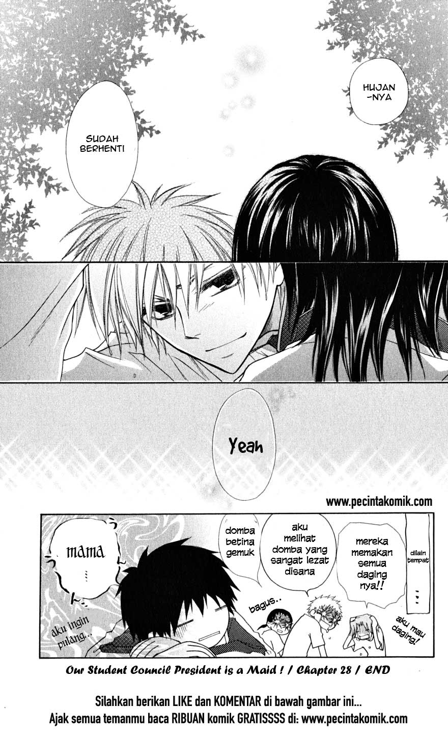 Kaichou wa Maid-sama! Chapter 28