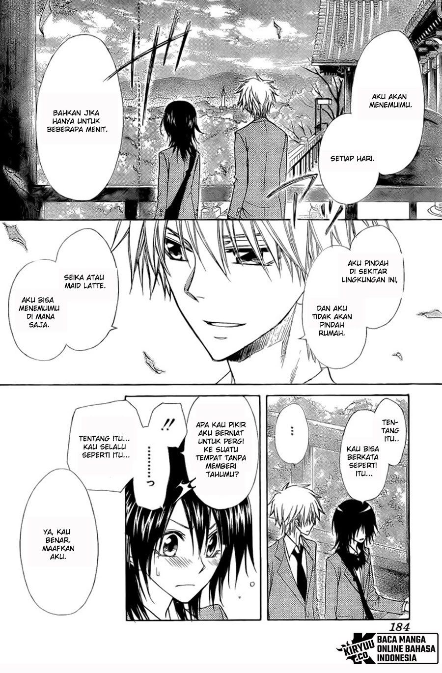 Kaichou wa Maid-sama! Chapter 62