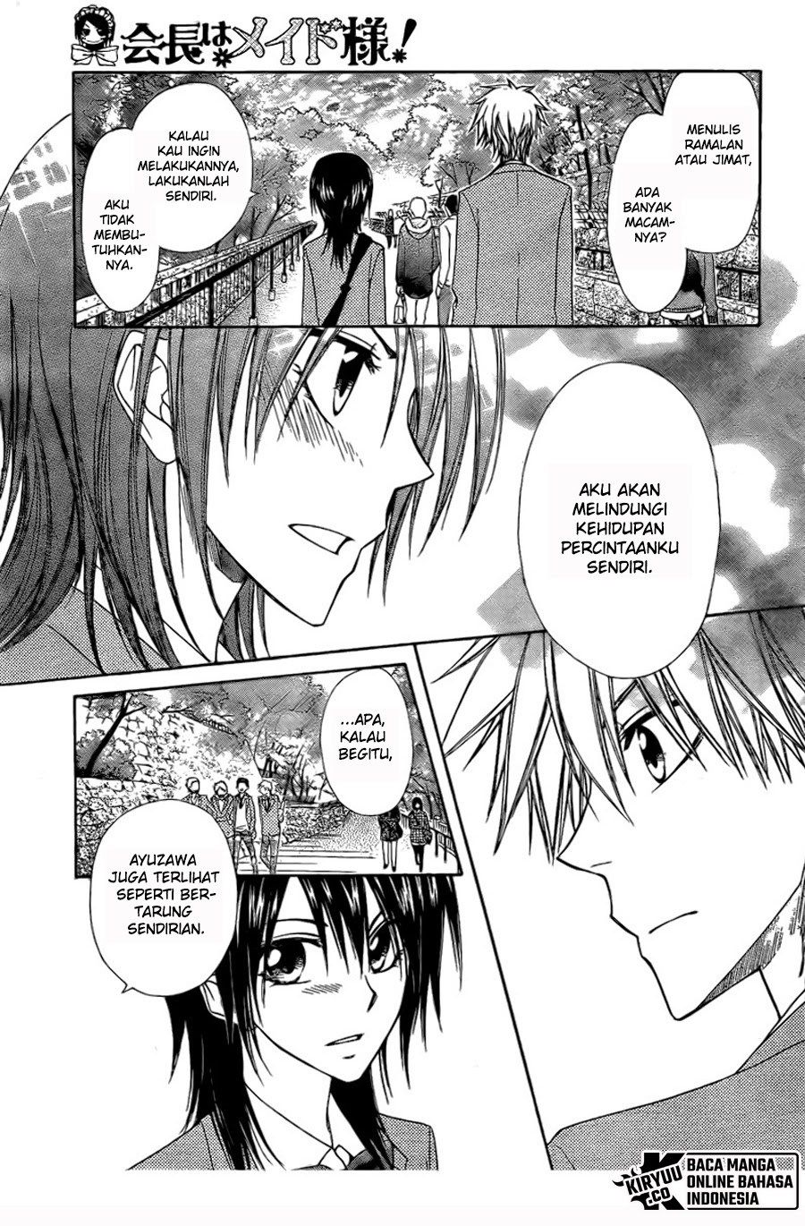 Kaichou wa Maid-sama! Chapter 62