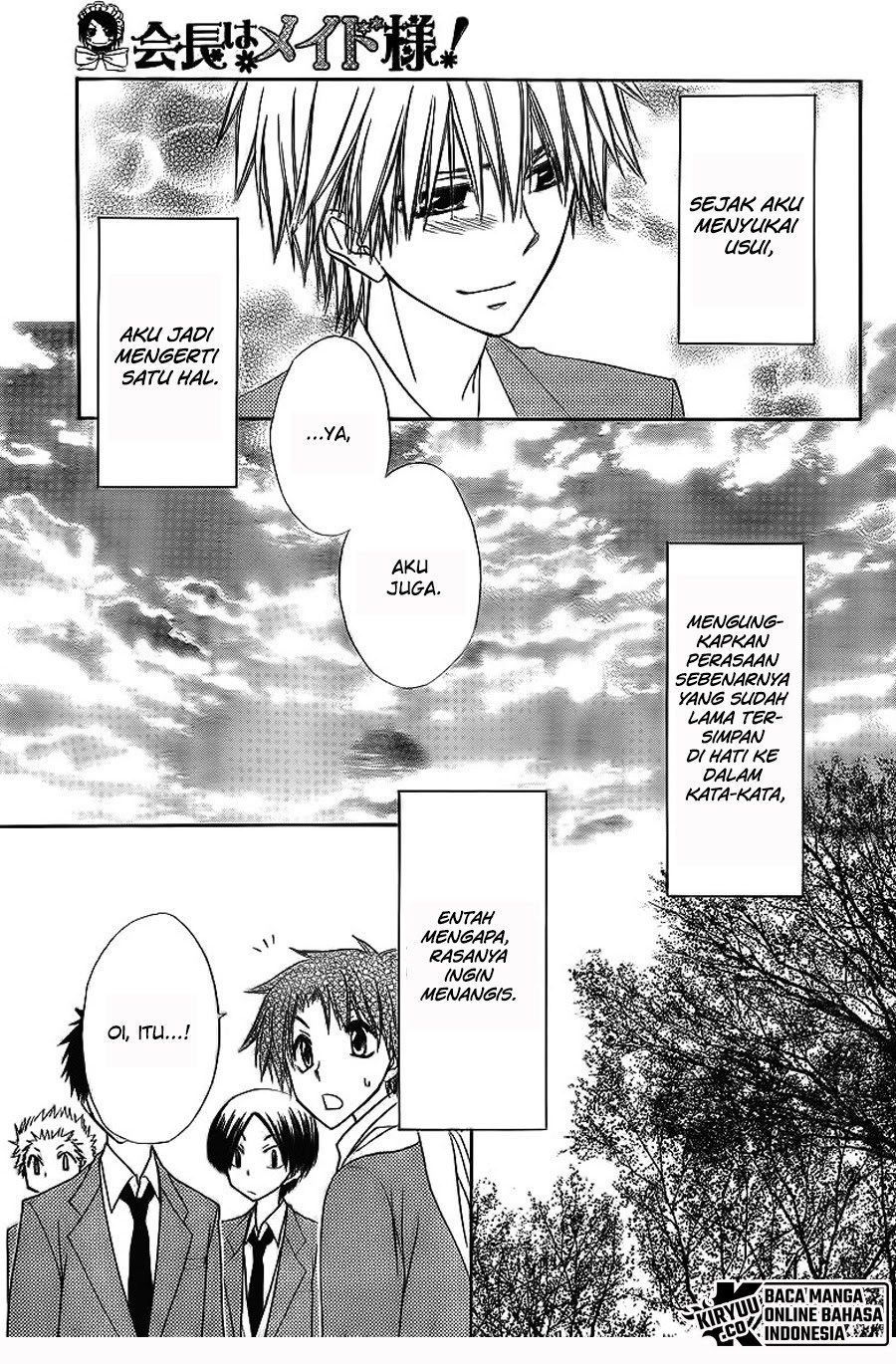 Kaichou wa Maid-sama! Chapter 62