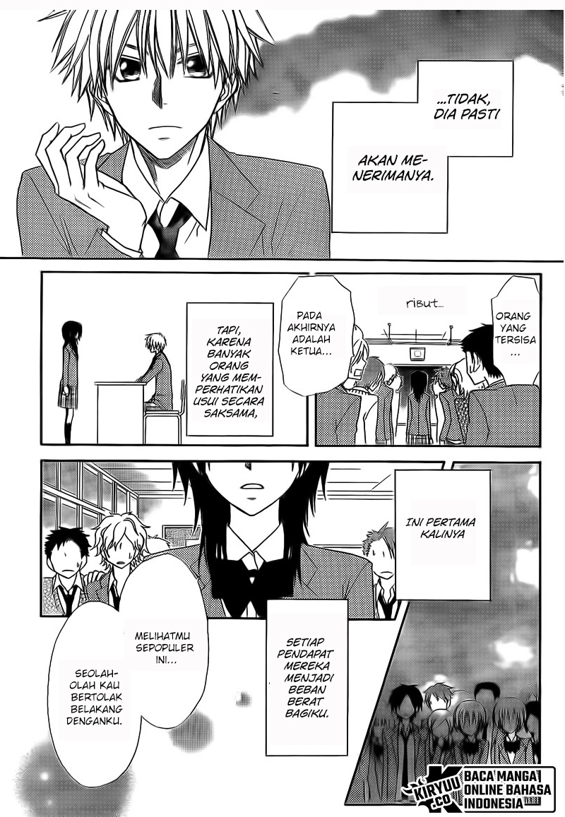 Kaichou wa Maid-sama! Chapter 63