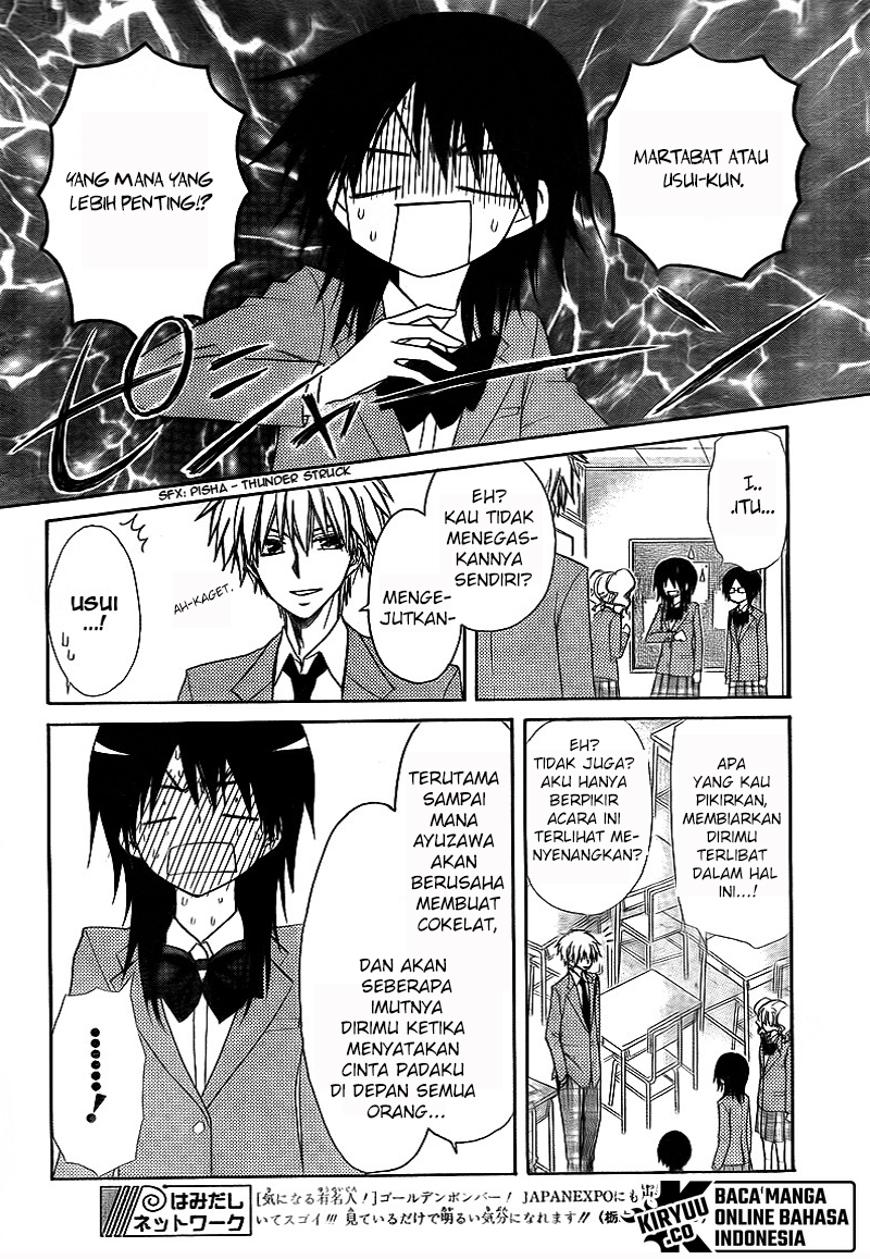 Kaichou wa Maid-sama! Chapter 63