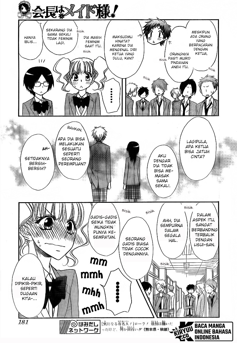 Kaichou wa Maid-sama! Chapter 63