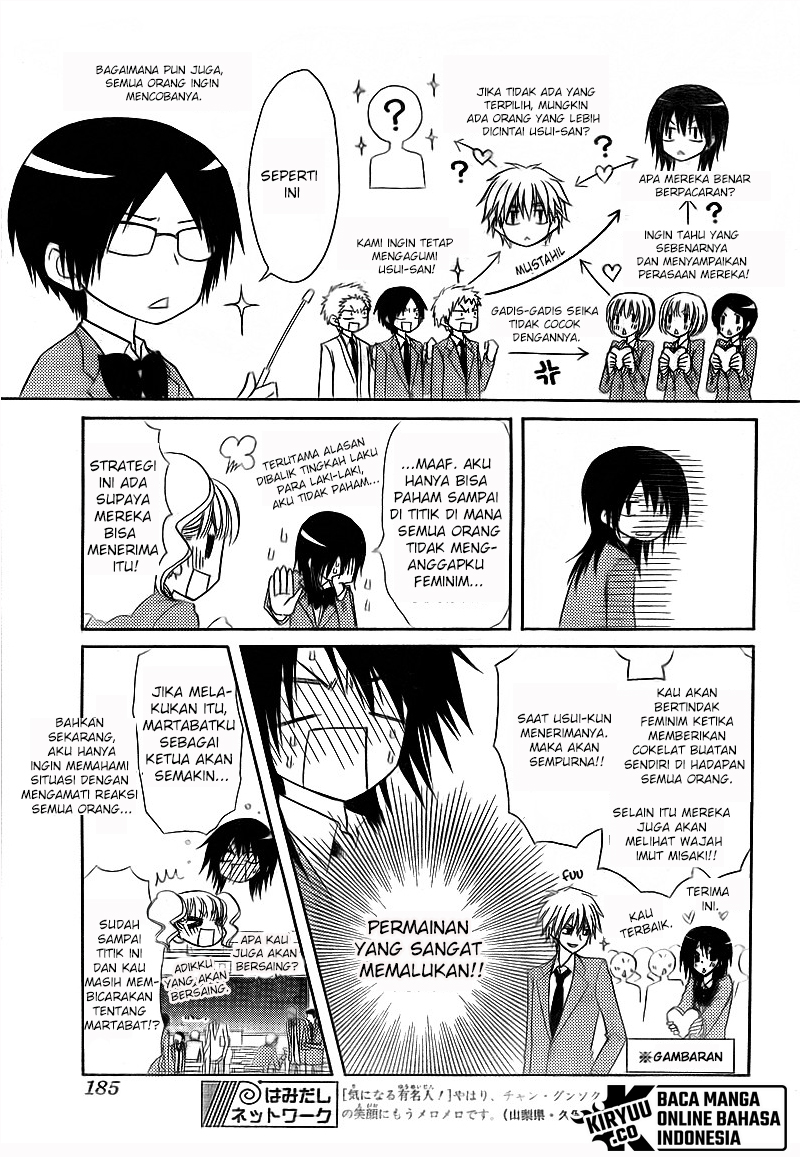 Kaichou wa Maid-sama! Chapter 63