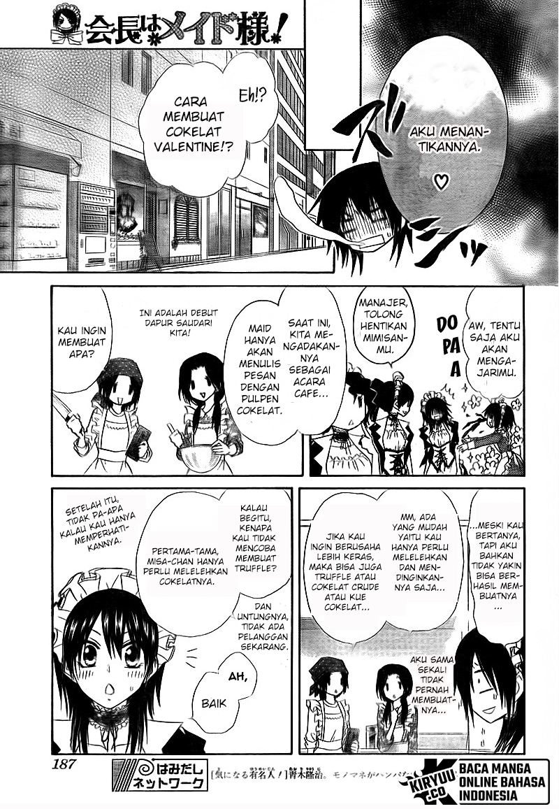 Kaichou wa Maid-sama! Chapter 63