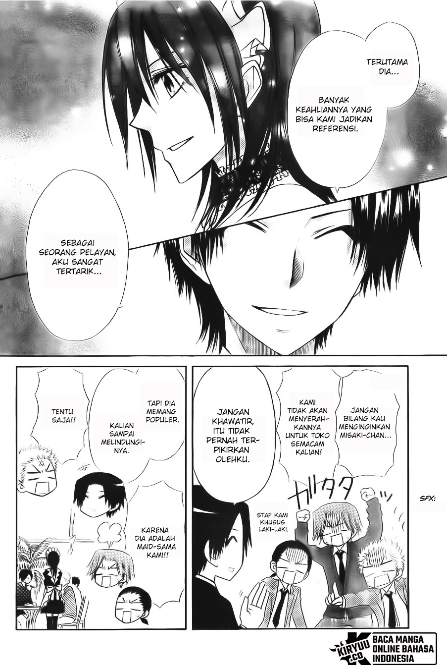 Kaichou wa Maid-sama! Chapter 64