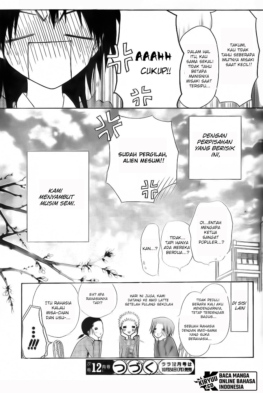 Kaichou wa Maid-sama! Chapter 64