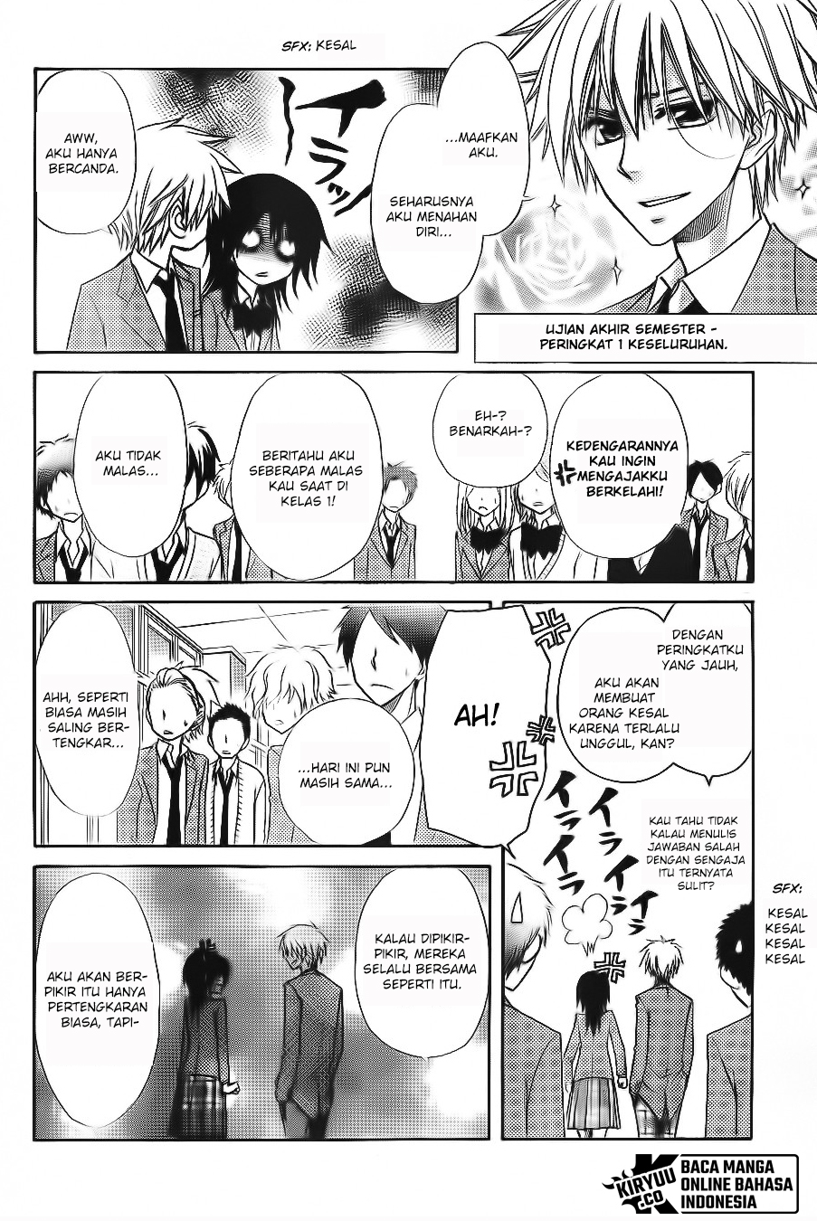 Kaichou wa Maid-sama! Chapter 64