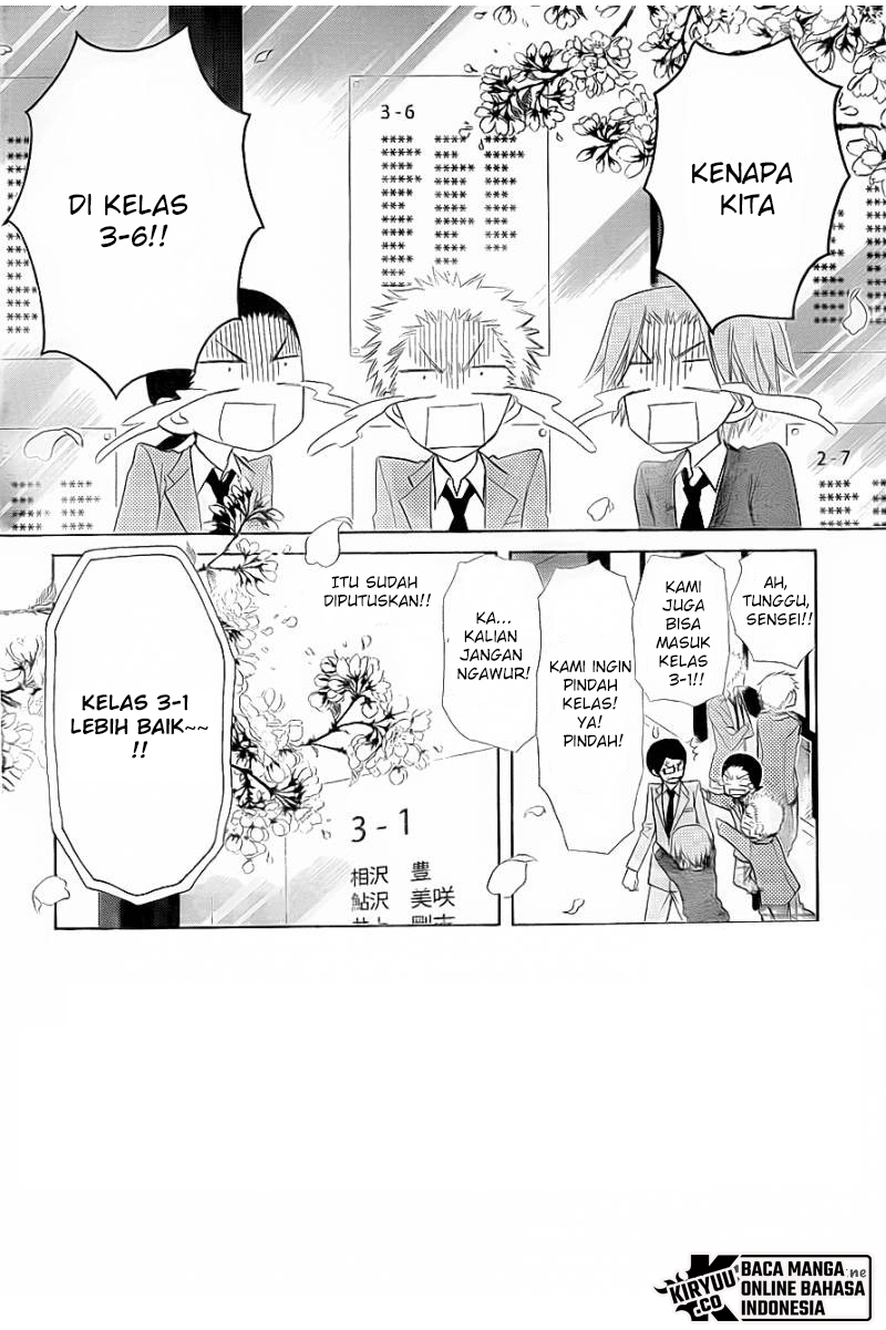 Kaichou wa Maid-sama! Chapter 65