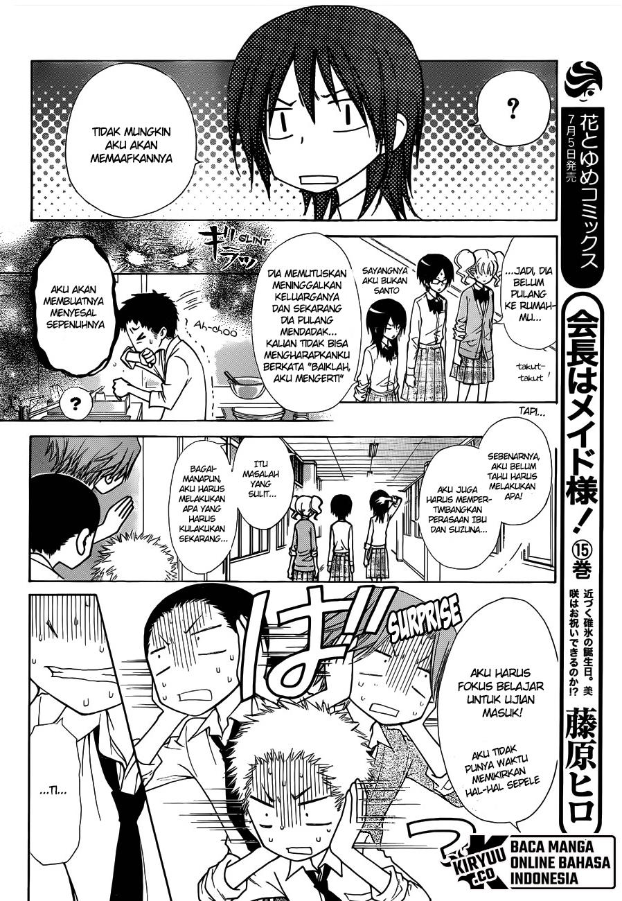 Kaichou wa Maid-sama! Chapter 72