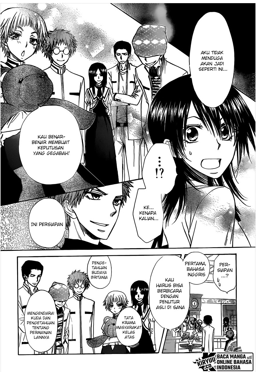 Kaichou wa Maid-sama! Chapter 74