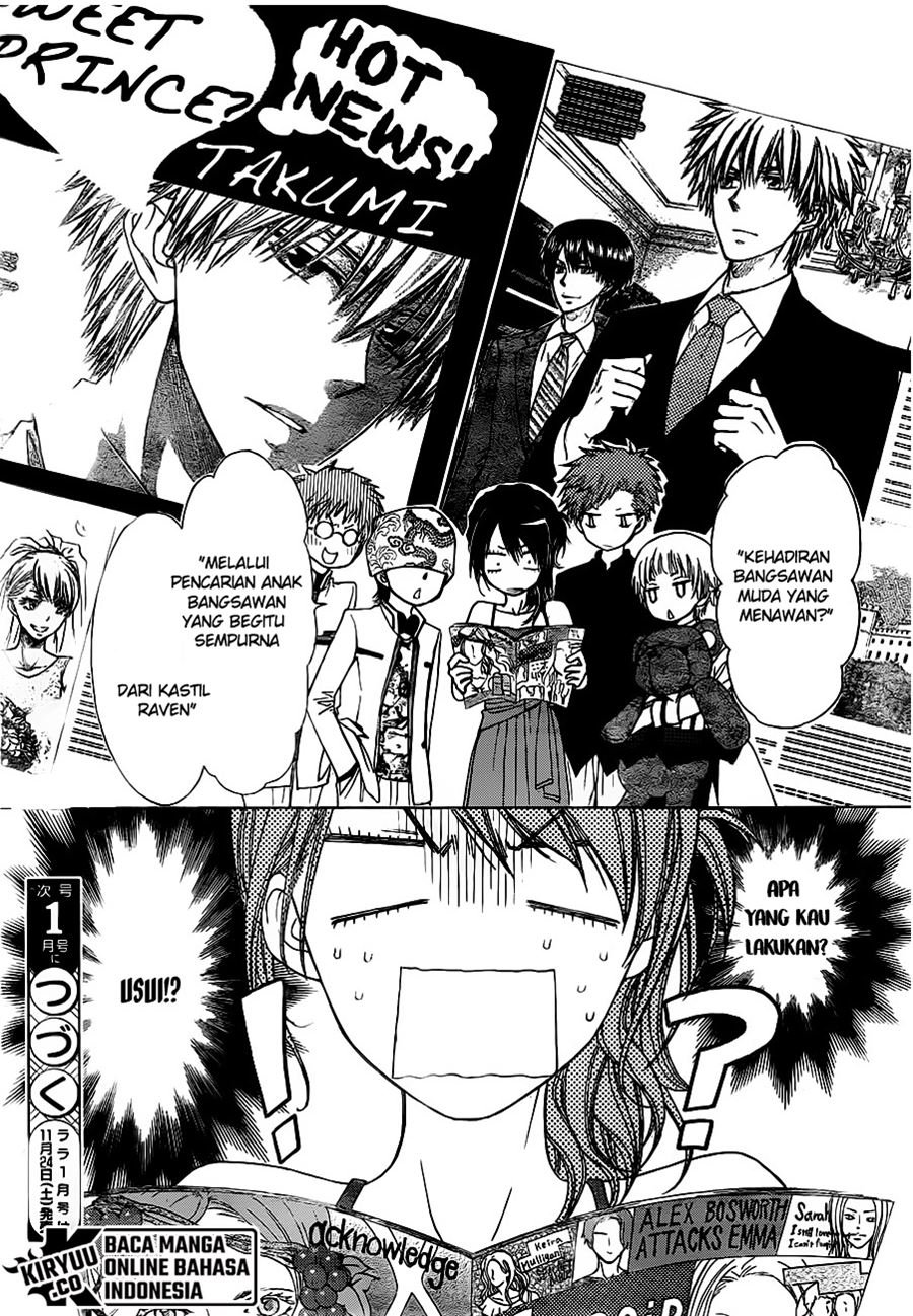 Kaichou wa Maid-sama! Chapter 76