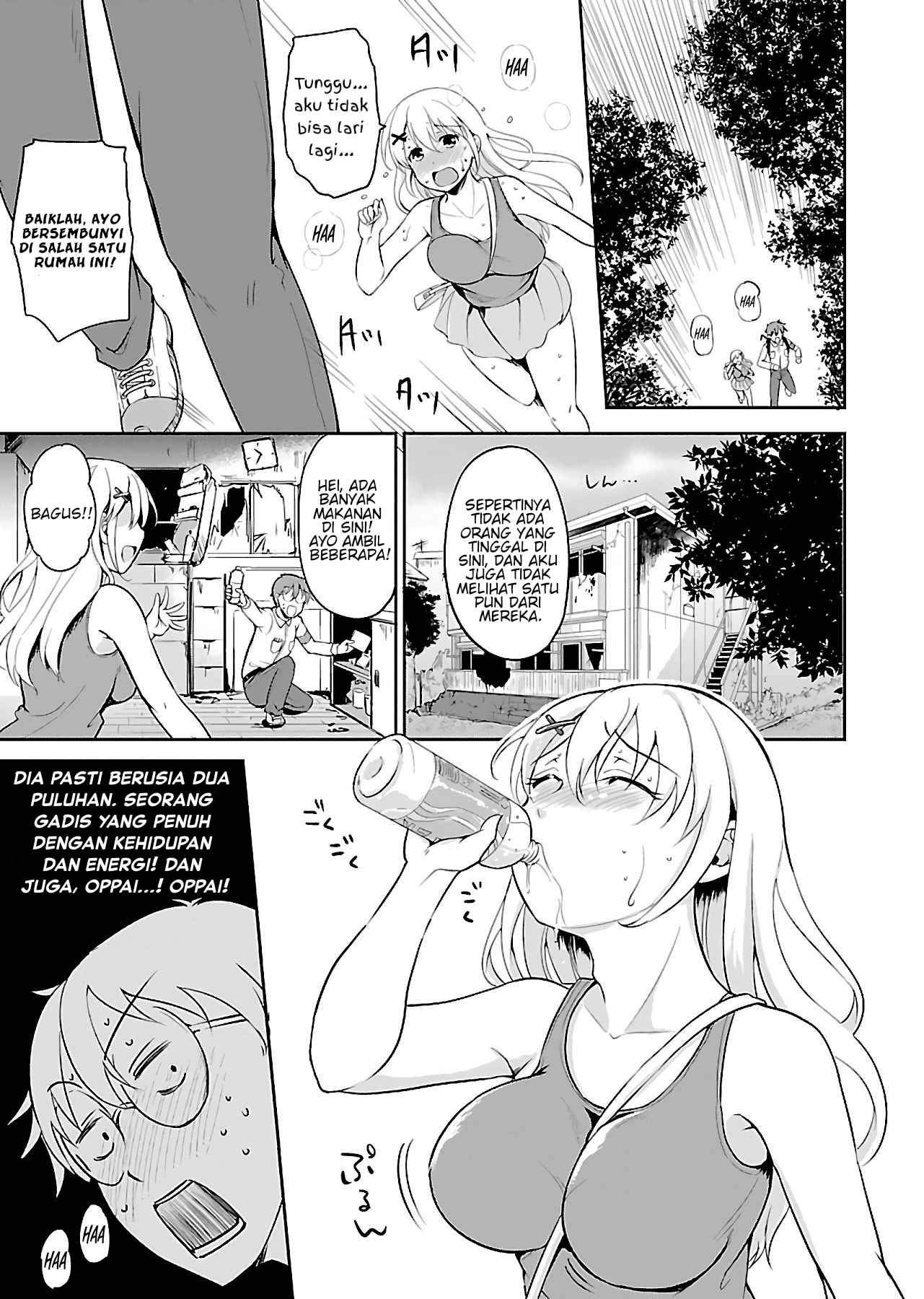 Zombie darake no Kono Sekai de wa Sex shinai to Ikinokorenai Chapter 1