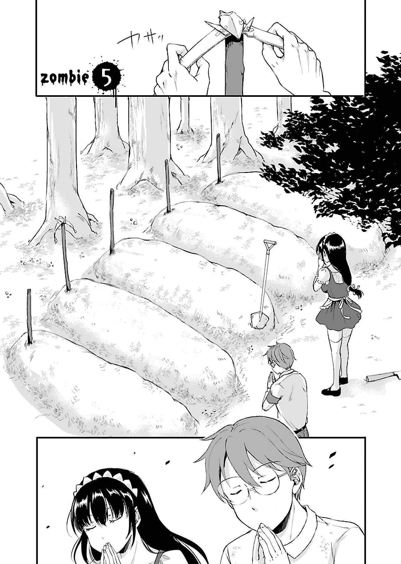 Zombie darake no Kono Sekai de wa Sex shinai to Ikinokorenai Chapter 5