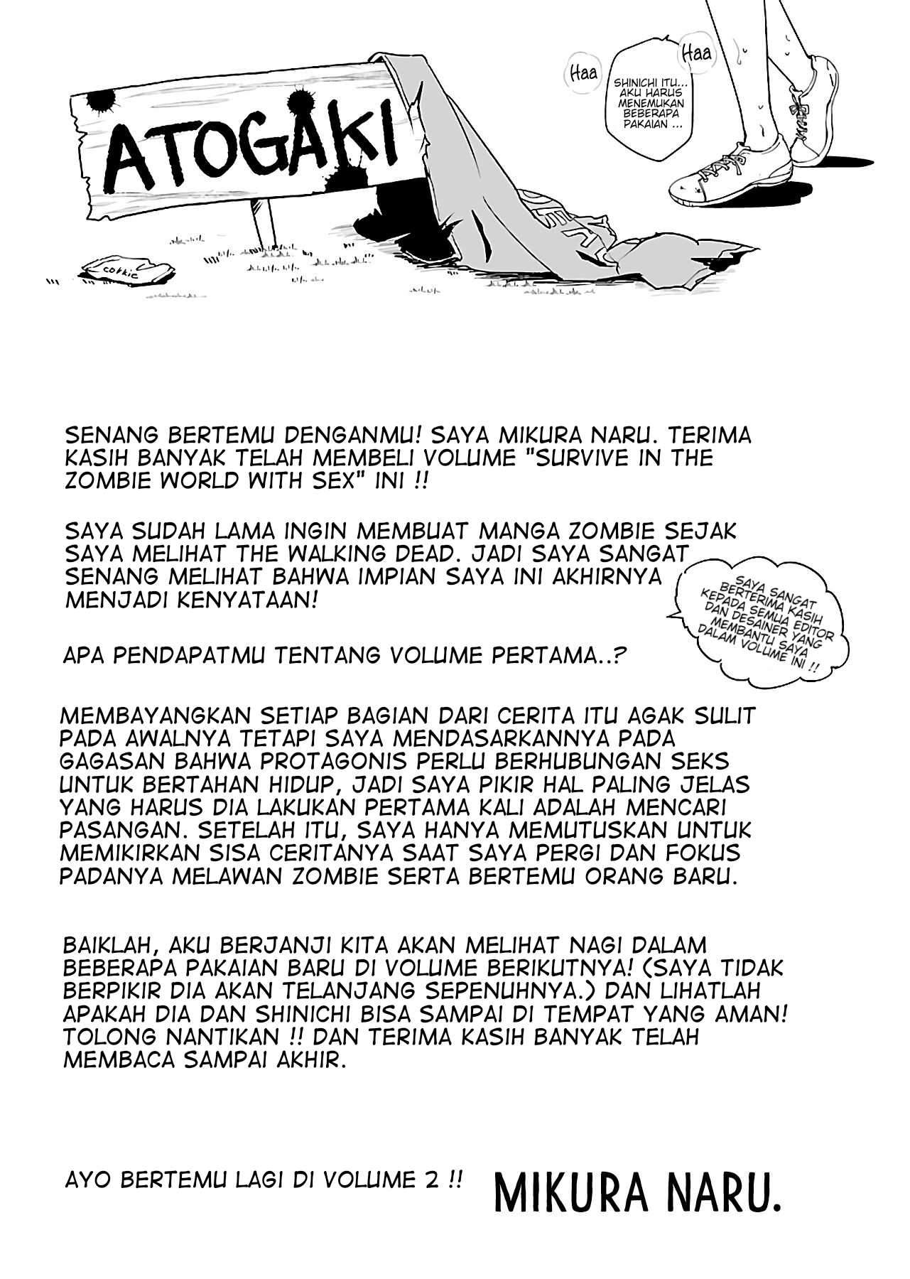 Zombie darake no Kono Sekai de wa Sex shinai to Ikinokorenai Chapter 6