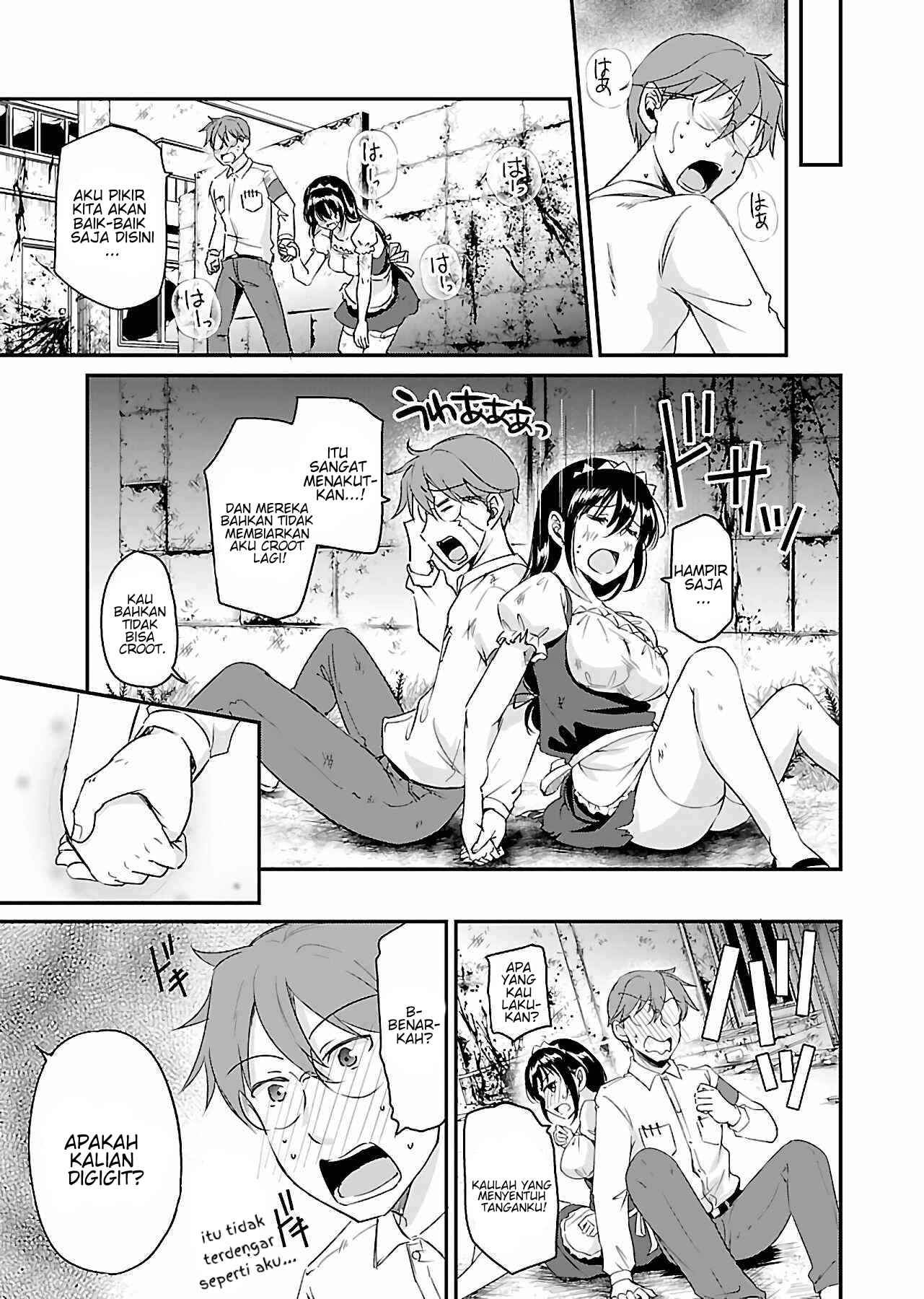 Zombie darake no Kono Sekai de wa Sex shinai to Ikinokorenai Chapter 7