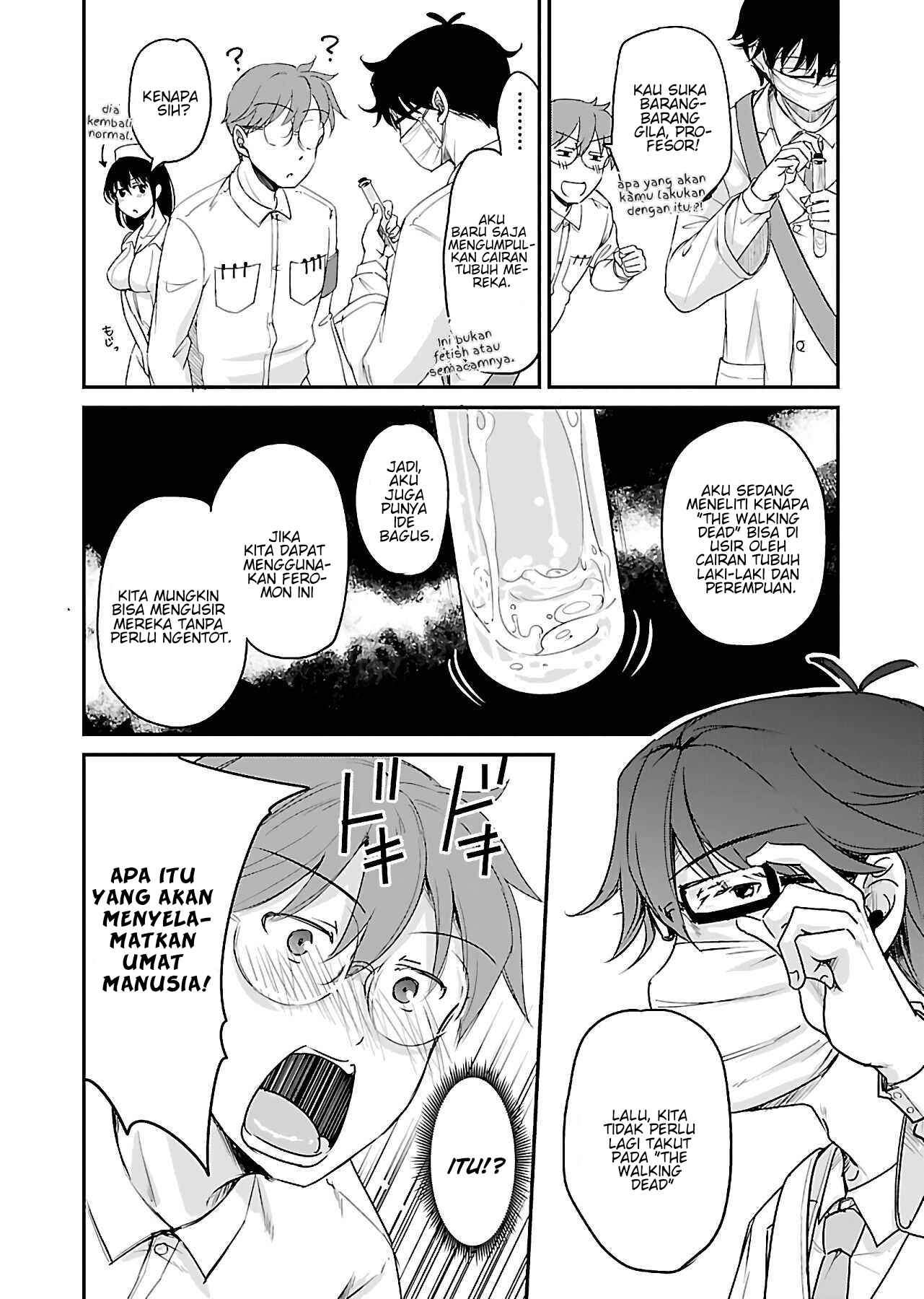 Zombie darake no Kono Sekai de wa Sex shinai to Ikinokorenai Chapter 7