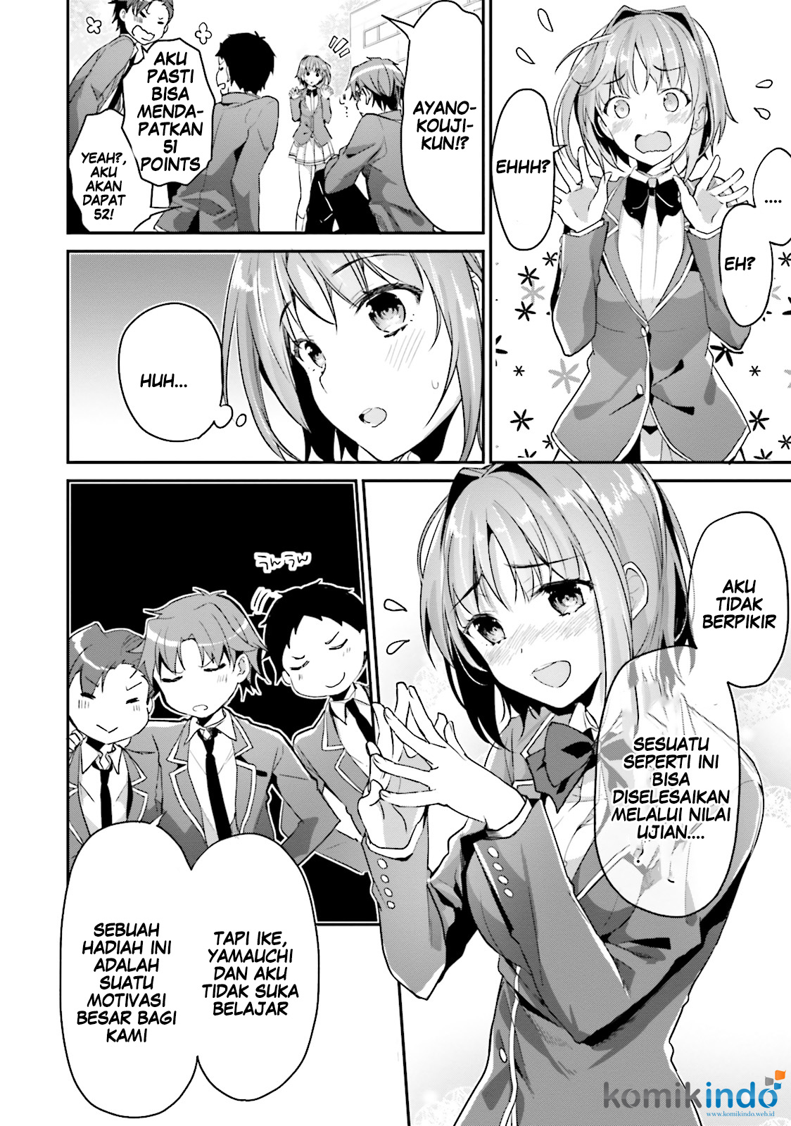 Youkoso Jitsuryoku Shijou Shugi no Kyoushitsu e Chapter 7