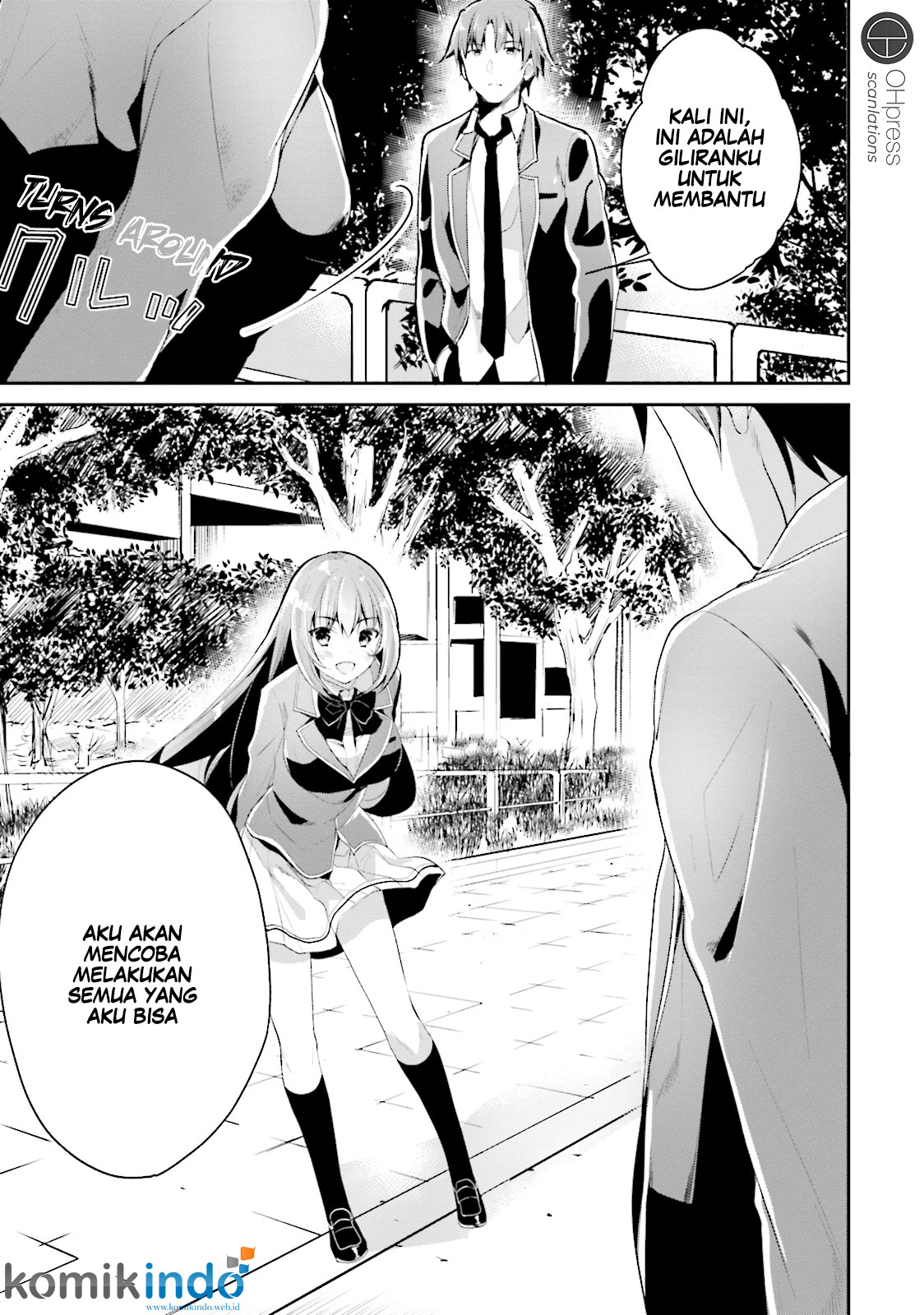 Youkoso Jitsuryoku Shijou Shugi no Kyoushitsu e Chapter 12