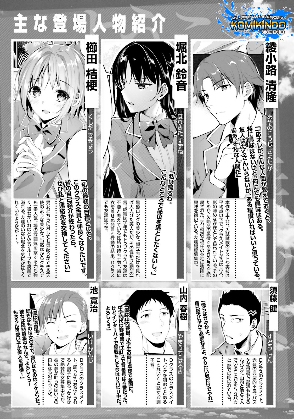 Youkoso Jitsuryoku Shijou Shugi no Kyoushitsu e Chapter 23