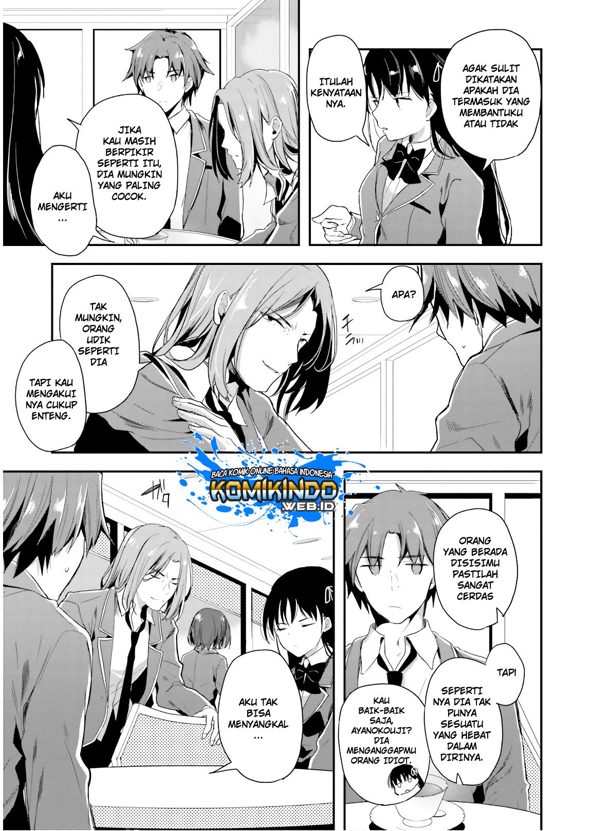 Youkoso Jitsuryoku Shijou Shugi no Kyoushitsu e Chapter 31