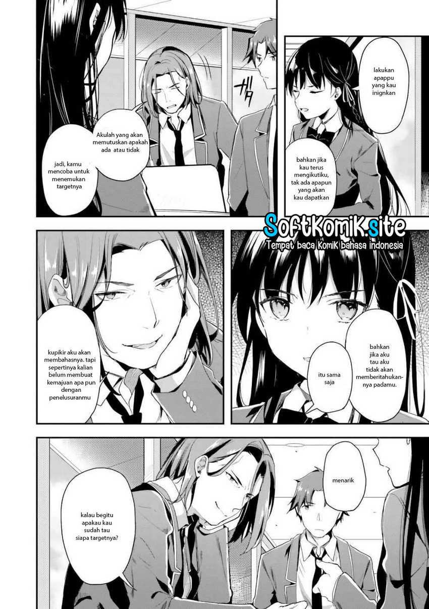 Youkoso Jitsuryoku Shijou Shugi no Kyoushitsu e Chapter 34