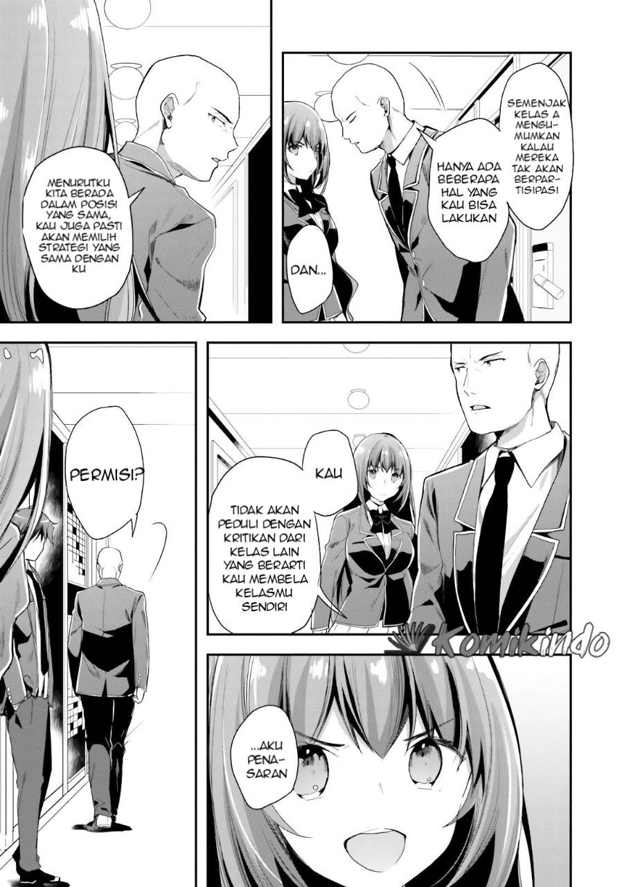 Youkoso Jitsuryoku Shijou Shugi no Kyoushitsu e Chapter 36