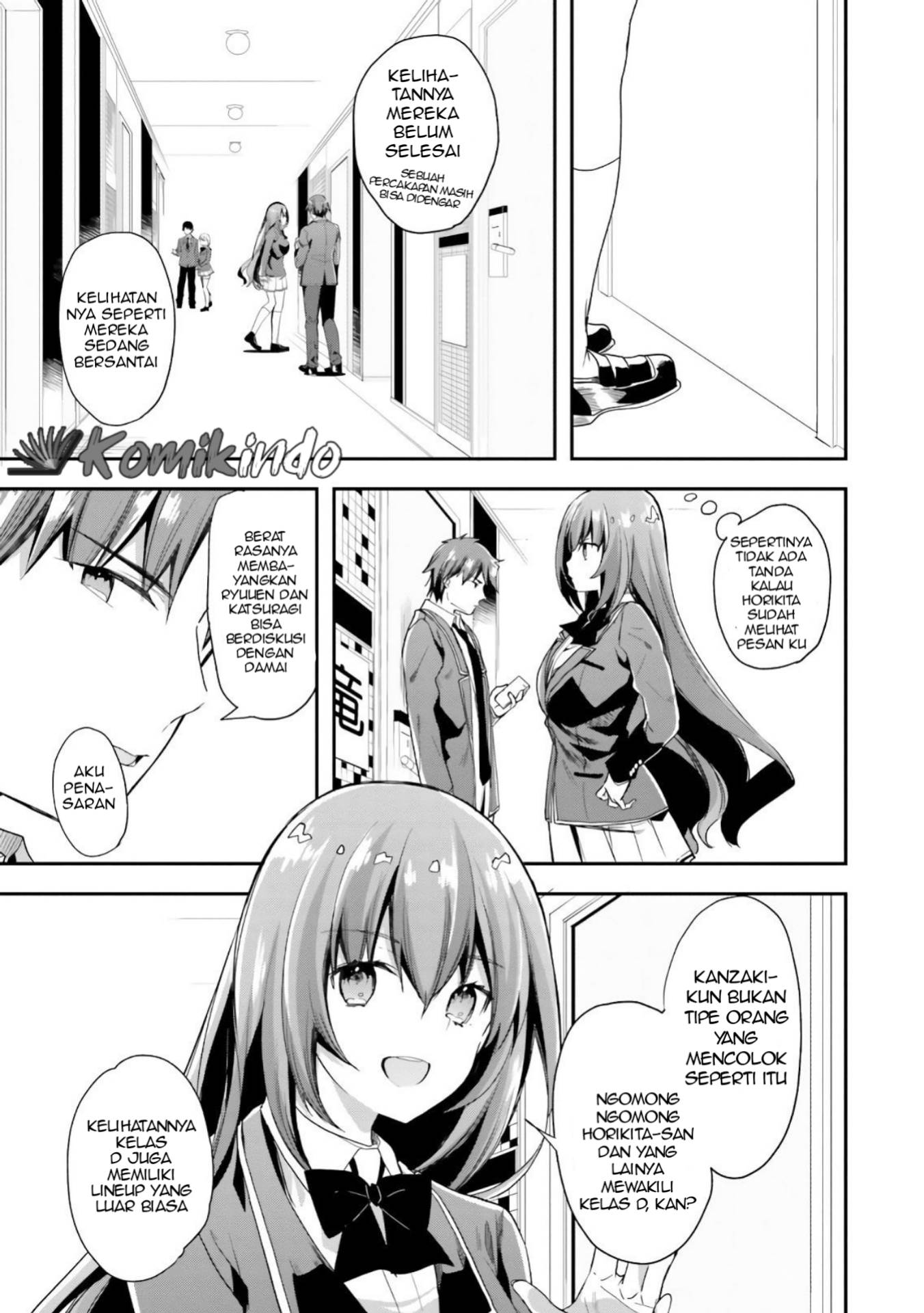 Youkoso Jitsuryoku Shijou Shugi no Kyoushitsu e Chapter 36