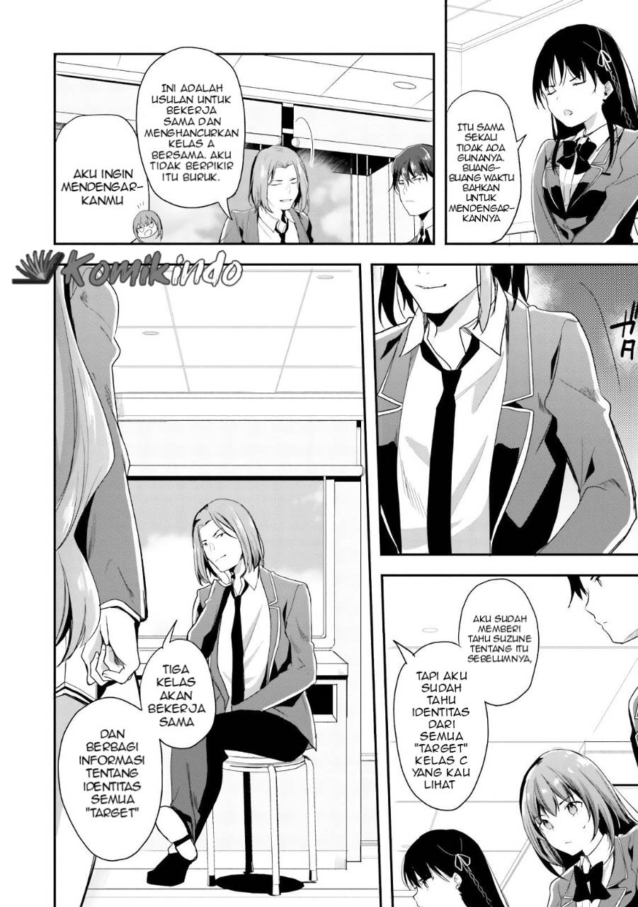 Youkoso Jitsuryoku Shijou Shugi no Kyoushitsu e Chapter 36