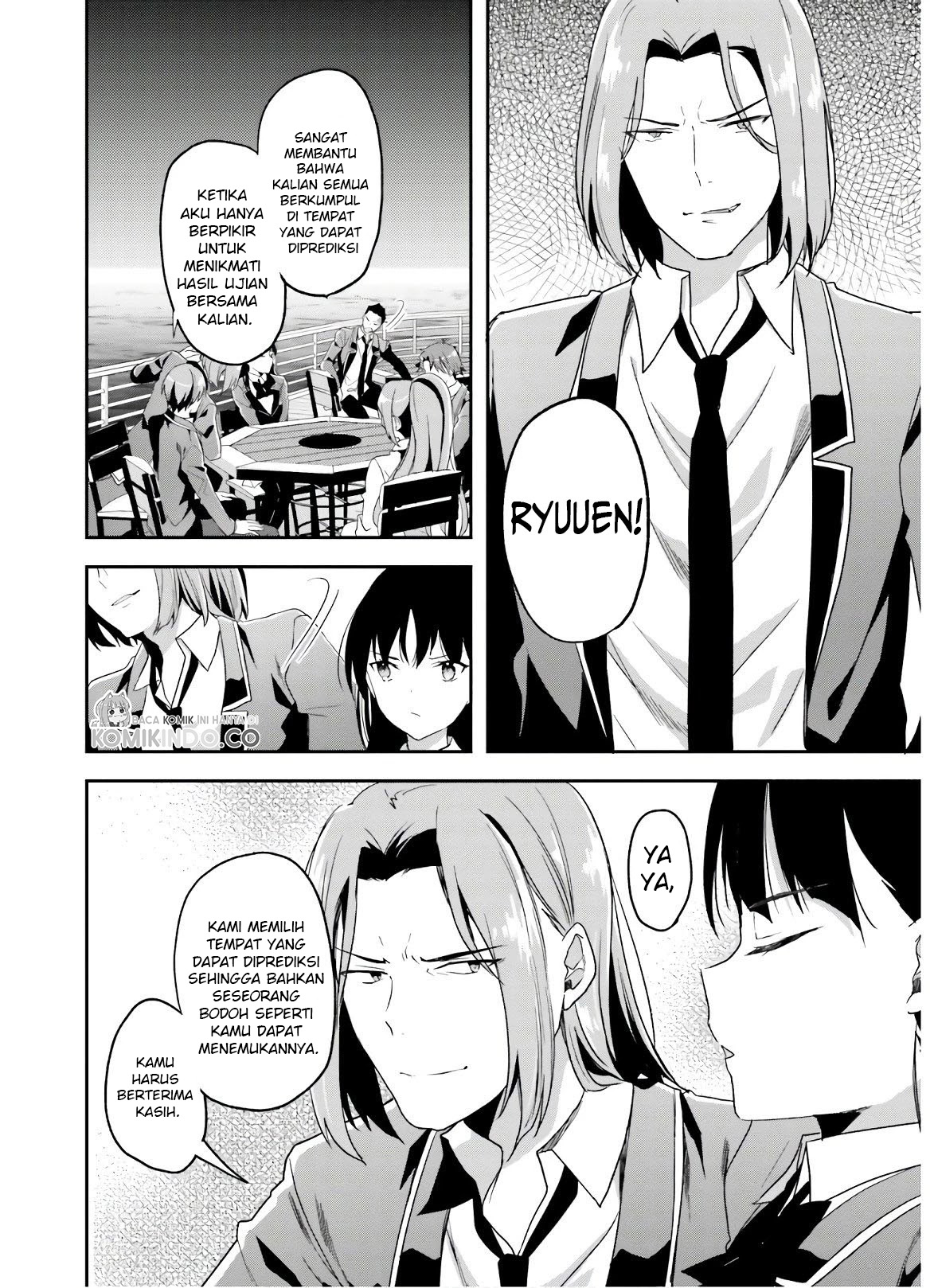 Youkoso Jitsuryoku Shijou Shugi no Kyoushitsu e Chapter 50