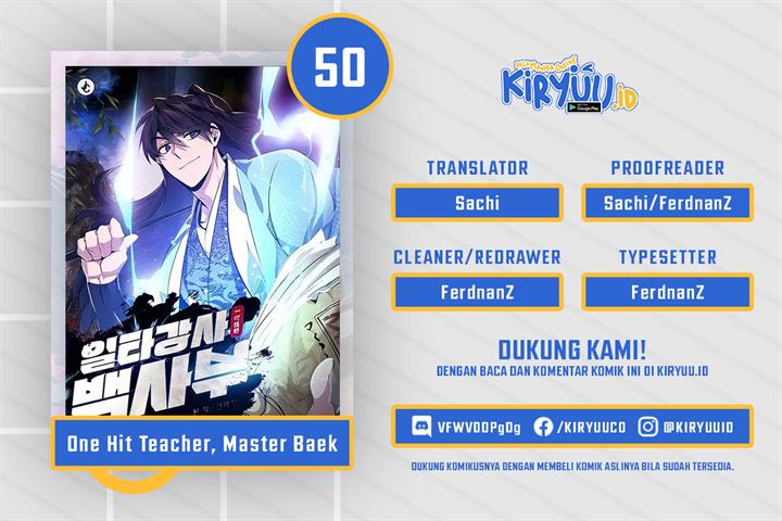 Number One Star Instructor Master Baek Chapter 50