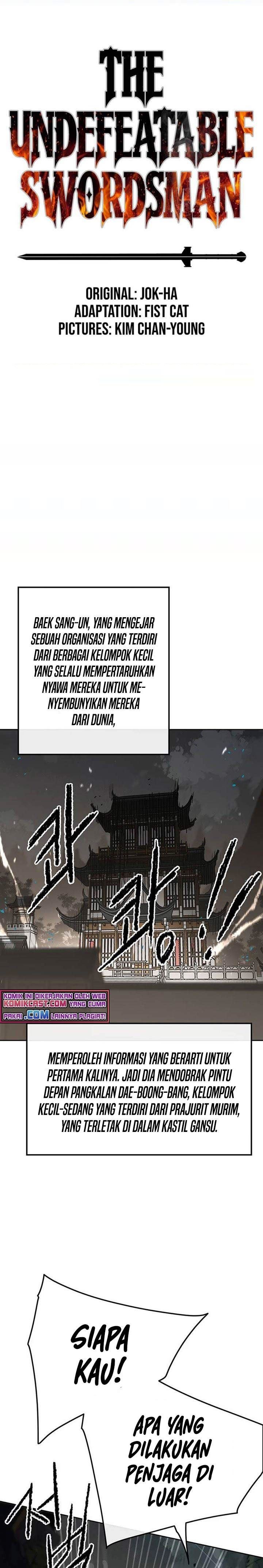 The Undefeatable Swordsman Chapter 90