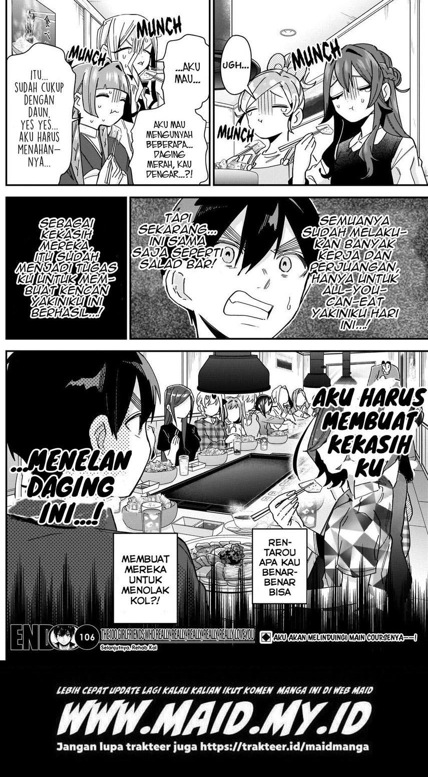 Kimi no Koto ga Dai Dai Dai Dai Daisuki na 100-ri no Kanojo Chapter 106