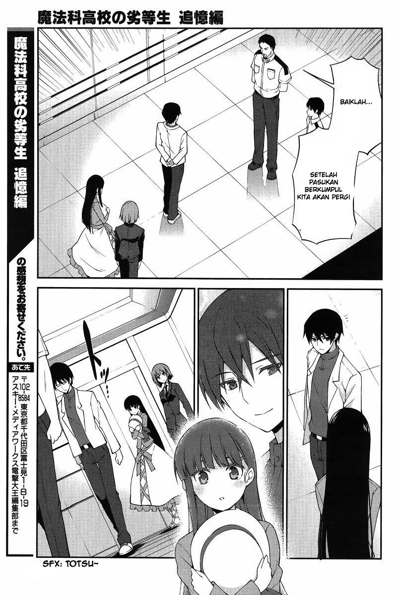 Mahouka Koukou no Rettousei – Tsuioku-hen Chapter 12