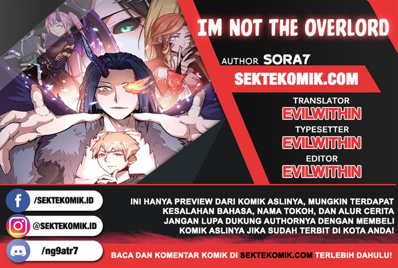 I’m Not The Overlord Chapter 1