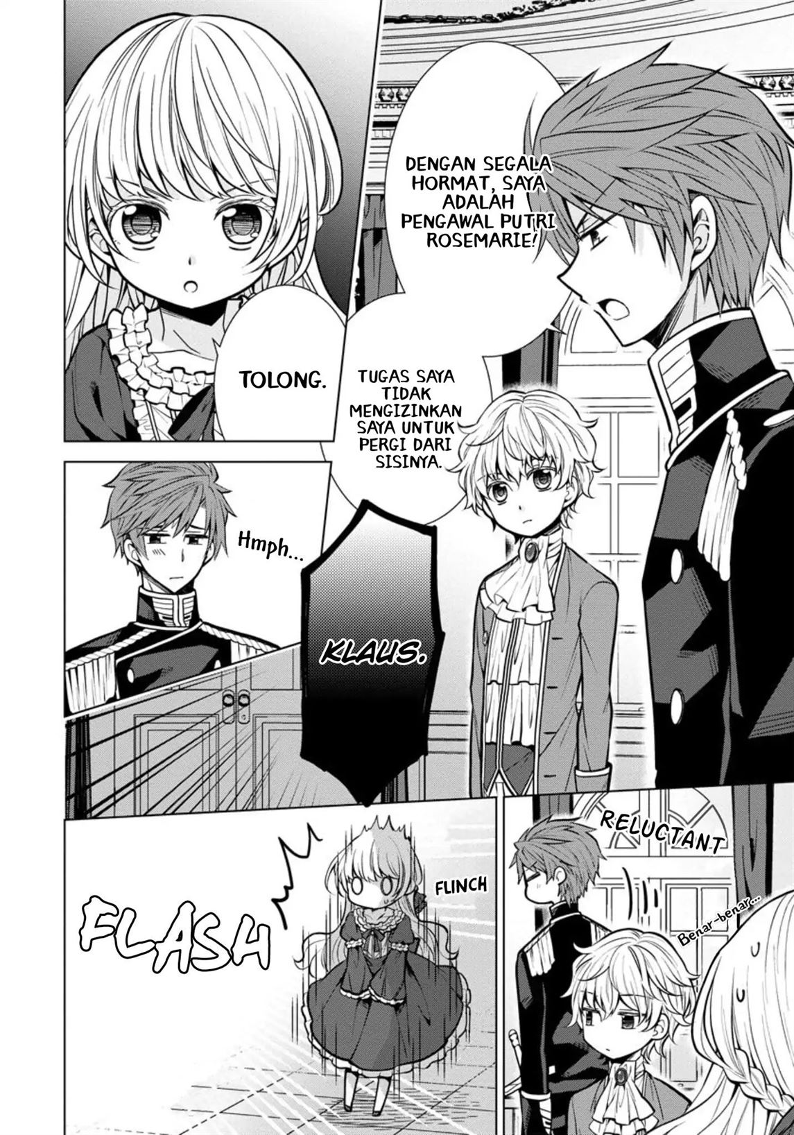 Tensei Oujo wa Kyou mo Hata wo Tatakioru Chapter 4