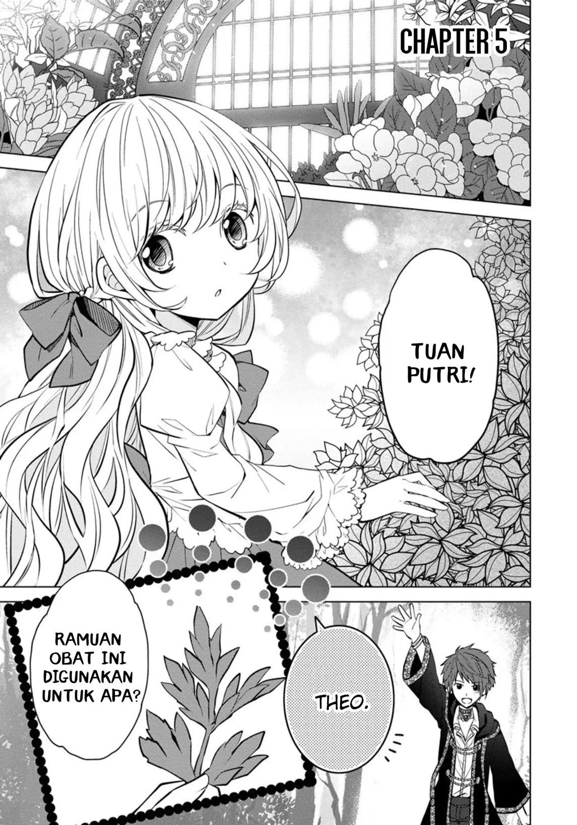 Tensei Oujo wa Kyou mo Hata wo Tatakioru Chapter 5