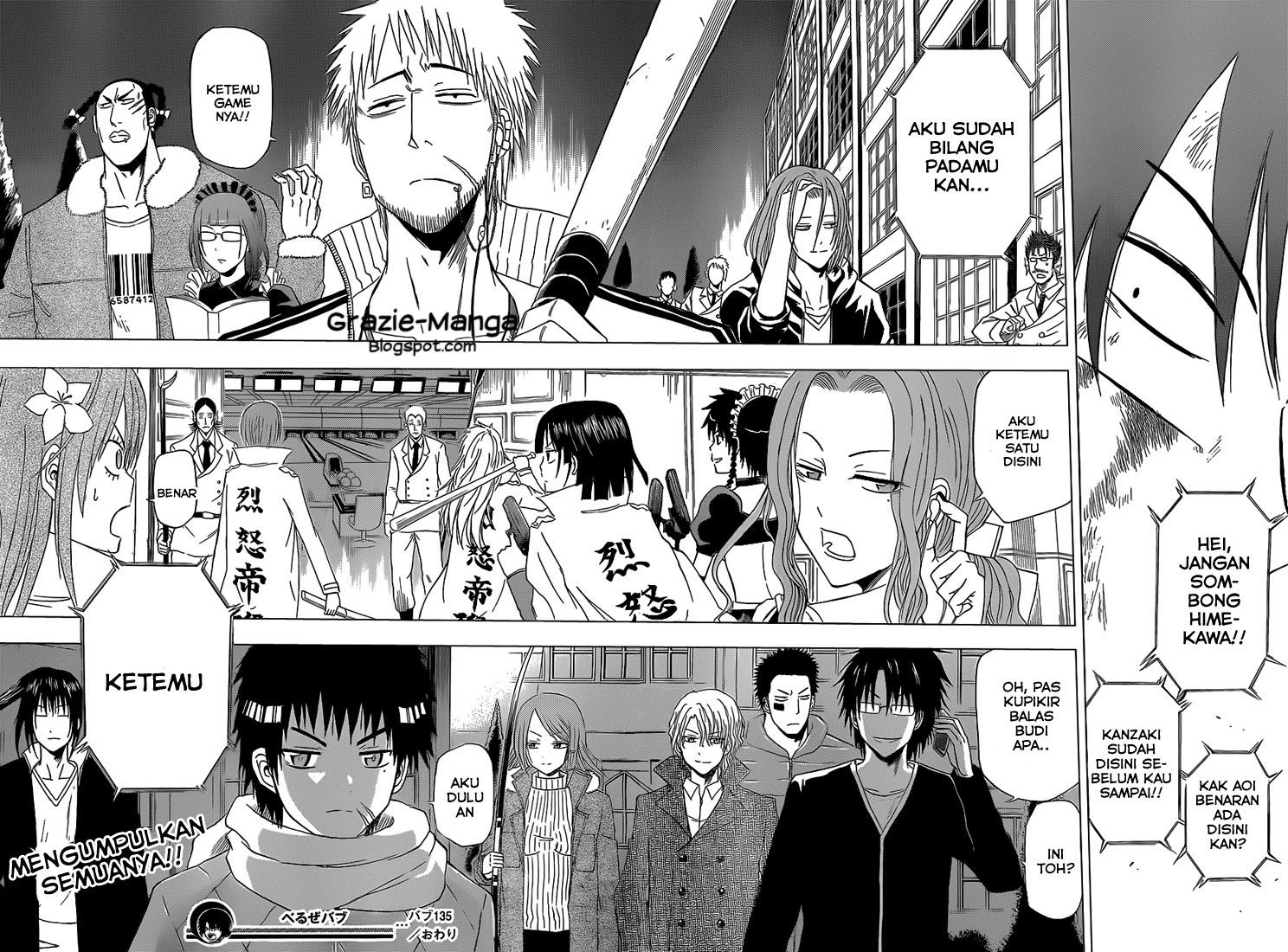 Beelzebub Chapter 135