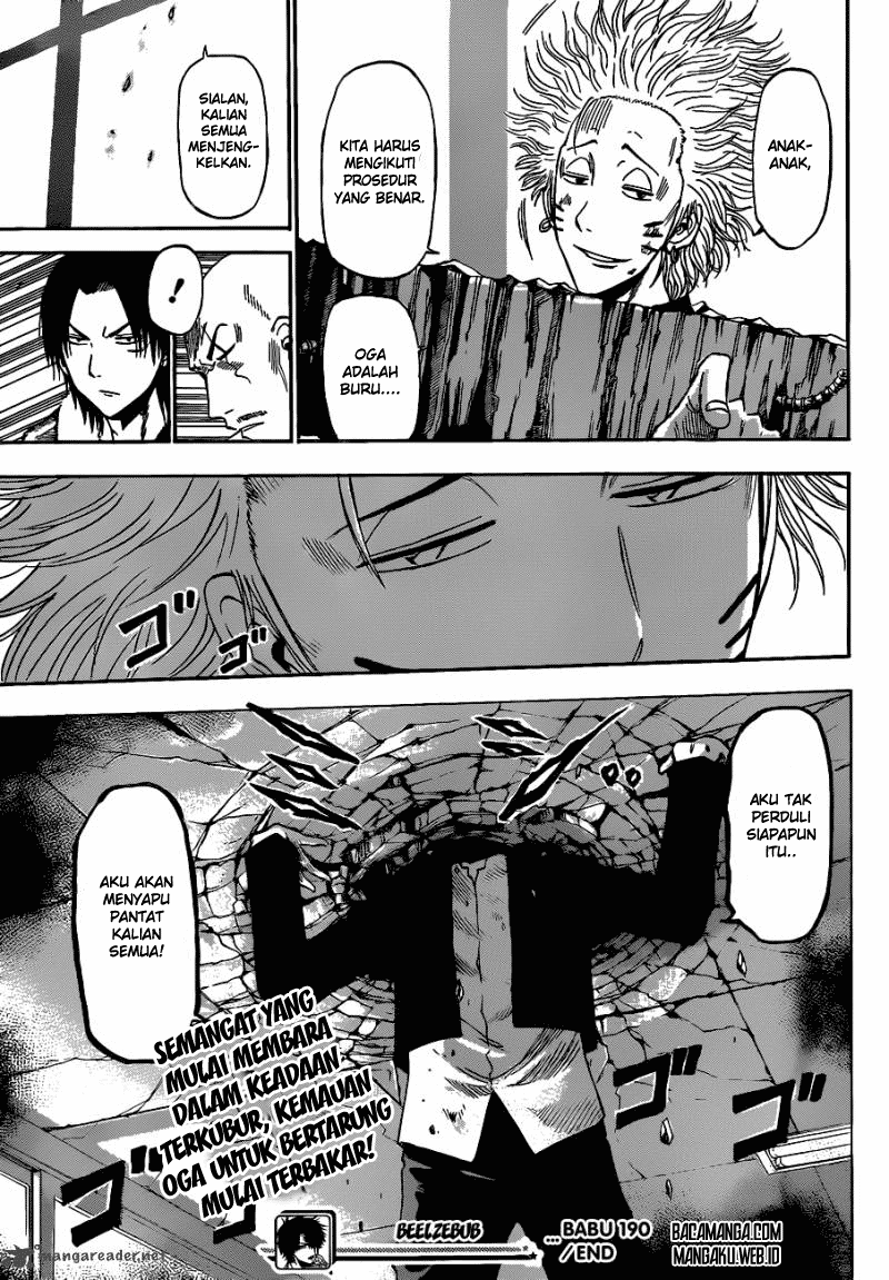 Beelzebub Chapter 190