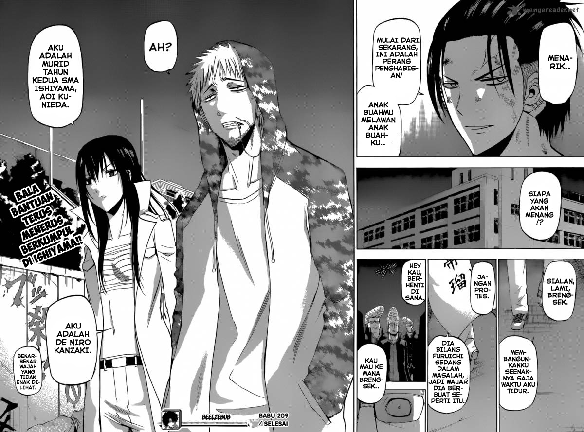 Beelzebub Chapter 209