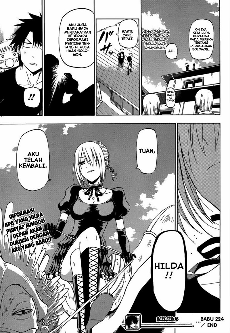 Beelzebub Chapter 224