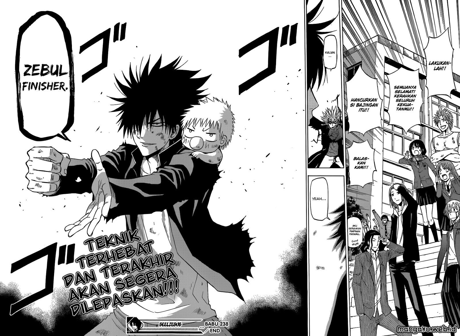 Beelzebub Chapter 238