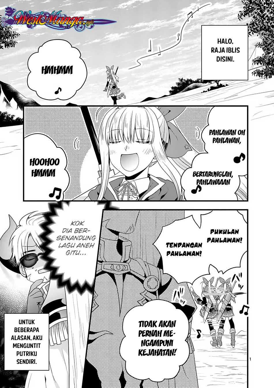 Maou Desu. Onna Yuusha no Hahaoya to Saikon Shita no de, Onna Yuusha ga Giri no Musume ni Narimashita. Chapter 10