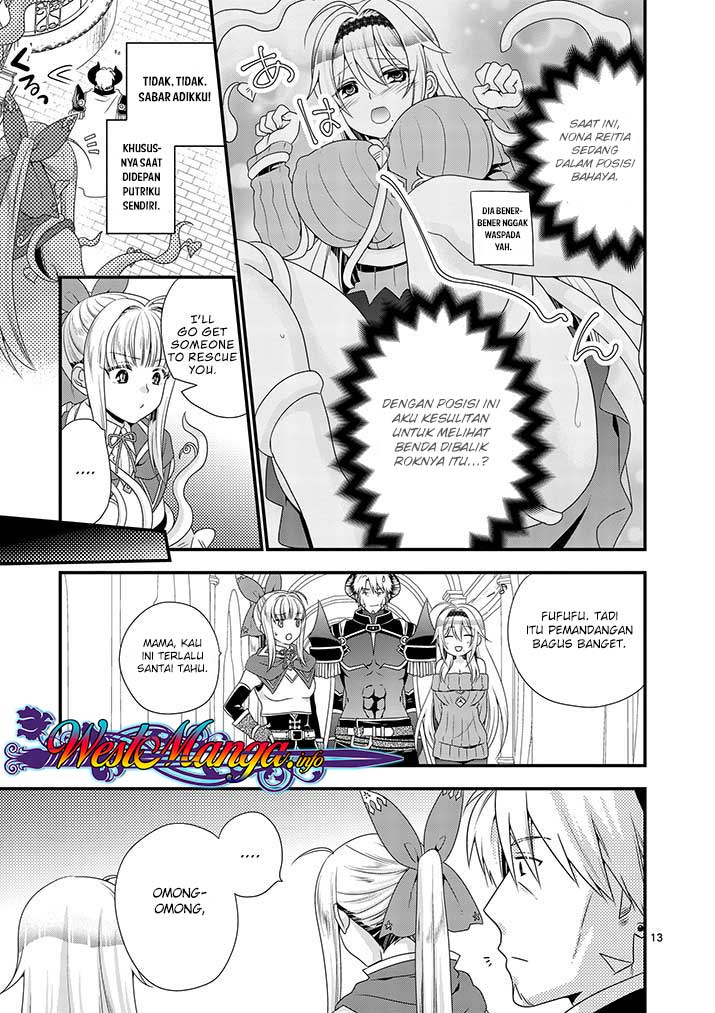 Maou Desu. Onna Yuusha no Hahaoya to Saikon Shita no de, Onna Yuusha ga Giri no Musume ni Narimashita. Chapter 12