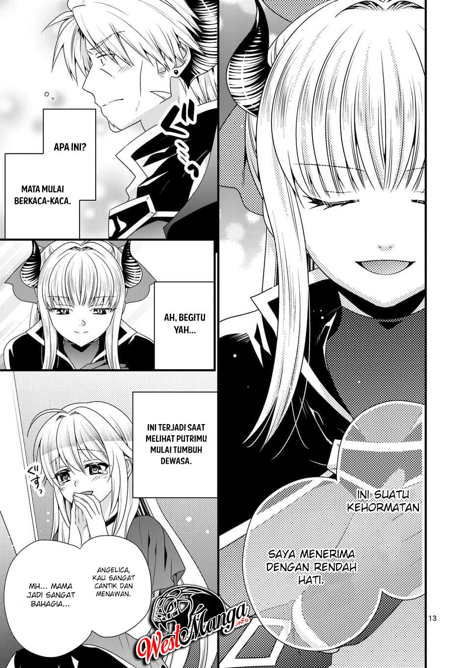 Maou Desu. Onna Yuusha no Hahaoya to Saikon Shita no de, Onna Yuusha ga Giri no Musume ni Narimashita. Chapter 18