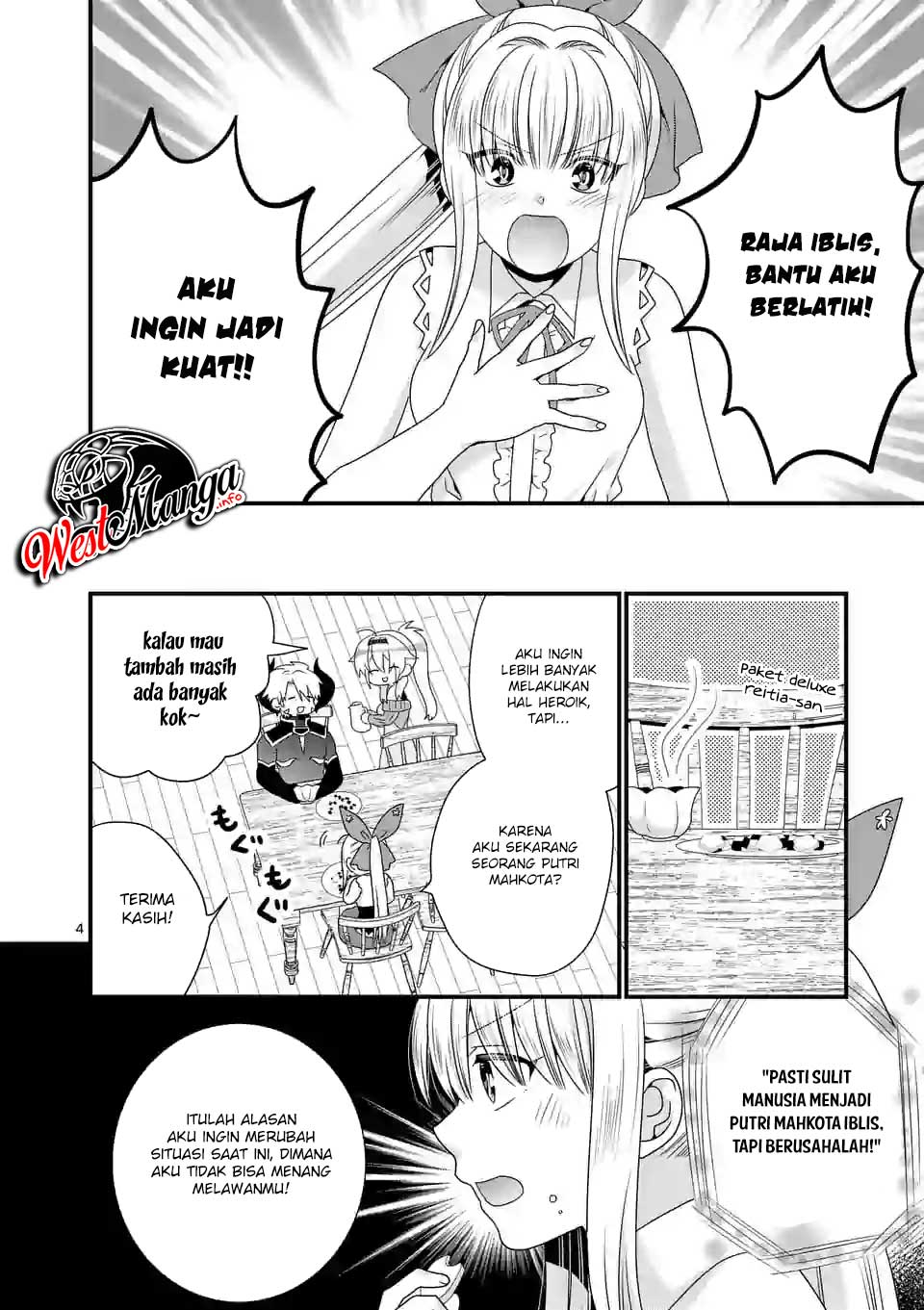 Maou Desu. Onna Yuusha no Hahaoya to Saikon Shita no de, Onna Yuusha ga Giri no Musume ni Narimashita. Chapter 19